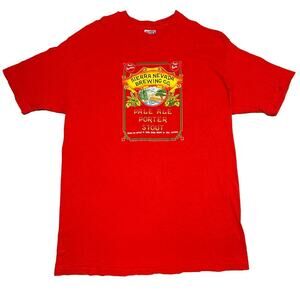 Vintage sierra nevada beer t shirt 90s USA XL Single Stitch craft nature